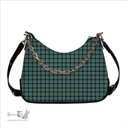 ScotsTee Shop Scottish Melville SC Tartan Handbag Women's Shoulder Bag With Chain