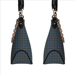 ScotsTee Shop Scottish McTavish Dress Tartan Handbag Women's Shoulder Bag With Chain