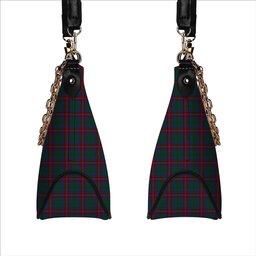 ScotsTee Shop Scottish Jardine Dress Tartan Handbag Women's Shoulder Bag With Chain