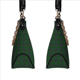 ScotsTee Shop Scottish McDonald Lord of the Isles Hunting Tartan Handbag Women's Shoulder Bag With Chain