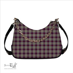 ScotsTee Shop Scottish Walker Dress Tartan Handbag Women's Shoulder Bag With Chain