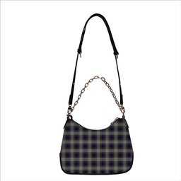 ScotsTee Shop Scottish Highfield Dress Tartan Handbag Women's Shoulder Bag With Chain