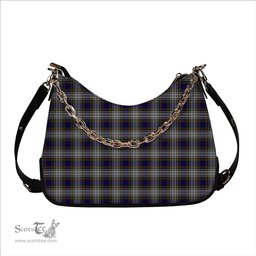 ScotsTee Shop Scottish Highfield Dress Tartan Handbag Women's Shoulder Bag With Chain