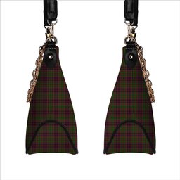 ScotsTee Shop Scottish MacIntyre and Glenorchy Tartan Handbag Women's Shoulder Bag With Chain