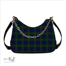 ScotsTee Shop Scottish MacKay 1819 Tartan Handbag Women's Shoulder Bag With Chain