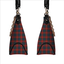 ScotsTee Shop Scottish Wilson Modern Tartan Tartan Handbag Women's Shoulder Bag With Chain