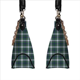 ScotsTee Shop Scottish McKenzie Dress Ancient Tartan Handbag Women's Shoulder Bag With Chain