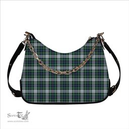 ScotsTee Shop Scottish McKenzie Dress Ancient Tartan Handbag Women's Shoulder Bag With Chain