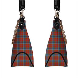 ScotsTee Shop Scottish MacCreary Ancient Tartan Handbag Women's Shoulder Bag With Chain