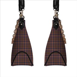 ScotsTee Shop Scottish Ogilvy or Drummond of Strathallen Tartan Handbag Women's Shoulder Bag With Chain