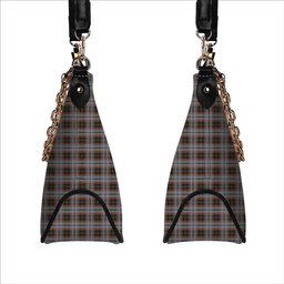 ScotsTee Shop Scottish Innes Red Dress Dance Tartan Handbag Women's Shoulder Bag With Chain
