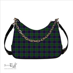ScotsTee Shop Scottish Inkster Tartan Handbag Women's Shoulder Bag With Chain