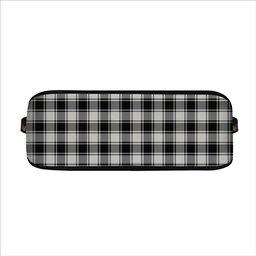 ScotsTee Shop Scottish MacFie Black & White Ancient Tartan Handbag Women's Shoulder Bag With Chain