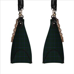 ScotsTee Shop Scottish Murray 1830-40 Tartan Handbag Women's Shoulder Bag With Chain
