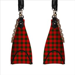 ScotsTee Shop Scottish Kerr Modern Tartan Handbag Women's Shoulder Bag With Chain