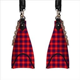 ScotsTee Shop Scottish Hamilton Modern Tartan Handbag Women's Shoulder Bag With Chain