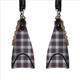 ScotsTee Shop Scottish MacBeth Dress  Modern Tartan Handbag Women's Shoulder Bag With Chain