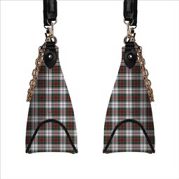 ScotsTee Shop Scottish McDuff Dress Modern Tartan Handbag Women's Shoulder Bag With Chain