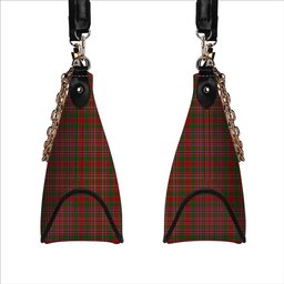 ScotsTee Shop Scottish McAlister Modern Tartan Handbag Women's Shoulder Bag With Chain