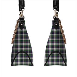 ScotsTee Shop Scottish McCallum Dress Modern Tartan Handbag Women's Shoulder Bag With Chain