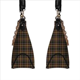 ScotsTee Shop Scottish MacKay of Strathnaver Tartan Handbag Women's Shoulder Bag With Chain