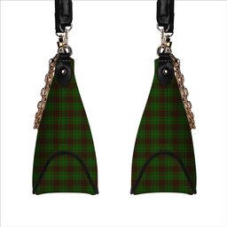 ScotsTee Shop Scottish McAlister of Glenbarr Hunting Tartan Handbag Women's Shoulder Bag With Chain