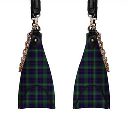 ScotsTee Shop Scottish MacEachain Tartan Handbag Women's Shoulder Bag With Chain