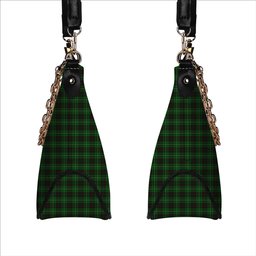 ScotsTee Shop Scottish McAuley of Lewis Tartan Handbag Women's Shoulder Bag With Chain