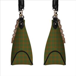 ScotsTee Shop Scottish MacAlister of Glenbarr Hunting Modern Tartan Handbag Women's Shoulder Bag With Chain