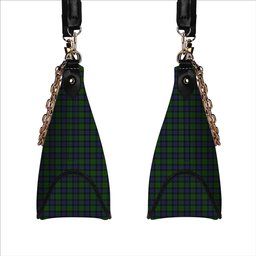 ScotsTee Shop Scottish Ogilvie of Inverarity VS 2 Tartan Handbag Women's Shoulder Bag With Chain