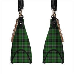 ScotsTee Shop Scottish MacLean of Duart Hunting Ancient Tartan Handbag Women's Shoulder Bag With Chain