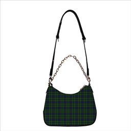 ScotsTee Shop Scottish Lloyd of Dolobran Tartan Handbag Women's Shoulder Bag With Chain