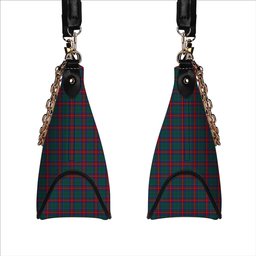 ScotsTee Shop Scottish Jardine Dress Modern Tartan Handbag Women's Shoulder Bag With Chain