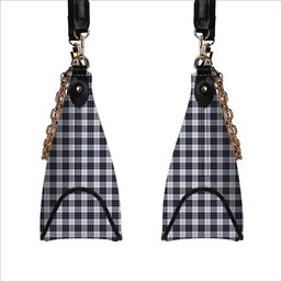 ScotsTee Shop Scottish McRae Dress Modern Tartan Handbag Women's Shoulder Bag With Chain