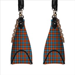ScotsTee Shop Scottish MacLachlan Ancient Tartan Handbag Women's Shoulder Bag With Chain