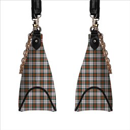 ScotsTee Shop Scottish MacDuff Dress Ancient SC Tartan Handbag Women's Shoulder Bag With Chain
