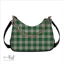 ScotsTee Shop Scottish Kelso Ancient Clan Tartan Handbag Women's Shoulder Bag With Chain