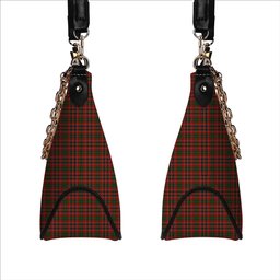 ScotsTee Shop Scottish MacInnes Hastie Tartan Handbag Women's Shoulder Bag With Chain