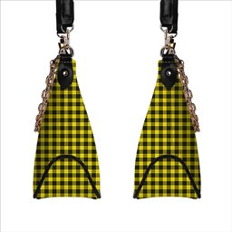 ScotsTee Shop Scottish McLeod of Lewis Modern Tartan Handbag Women's Shoulder Bag With Chain