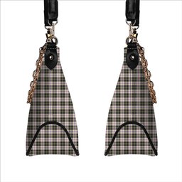 ScotsTee Shop Scottish MacPherson Dress Ancient Tartan Handbag Women's Shoulder Bag With Chain