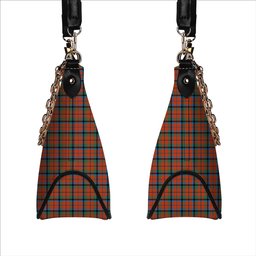ScotsTee Shop Scottish McNaughton Ancient Tartan Handbag Women's Shoulder Bag With Chain