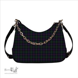ScotsTee Shop Scottish Wilsons 230 Tartan Handbag Women's Shoulder Bag With Chain