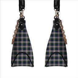 ScotsTee Shop Scottish Lauder Dress Tartan Handbag Women's Shoulder Bag With Chain