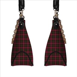 ScotsTee Shop Scottish Hunter of Bute Tartan Handbag Women's Shoulder Bag With Chain