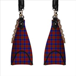 ScotsTee Shop Scottish Mair Tartan Handbag Women's Shoulder Bag With Chain