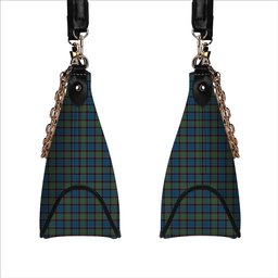 ScotsTee Shop Scottish McNicol Hunting Tartan Handbag Women's Shoulder Bag With Chain