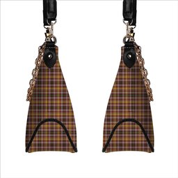 ScotsTee Shop Scottish MacKay of Strathnaver Ancient Tartan Handbag Women's Shoulder Bag With Chain