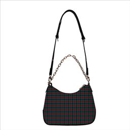 ScotsTee Shop Scottish Lindsay-McGee Ancient Clan Tartan Handbag Women's Shoulder Bag With Chain