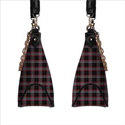 ScotsTee Shop Scottish Lindsay Hunting Modern Tartan Handbag Women's Shoulder Bag With Chain