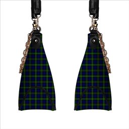 ScotsTee Shop Scottish MacEwen Modern SC Tartan Handbag Women's Shoulder Bag With Chain